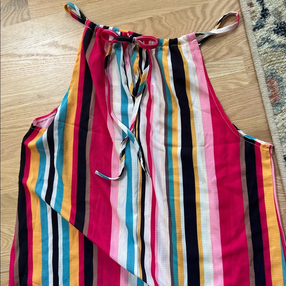 Shein multi-color striped dress
